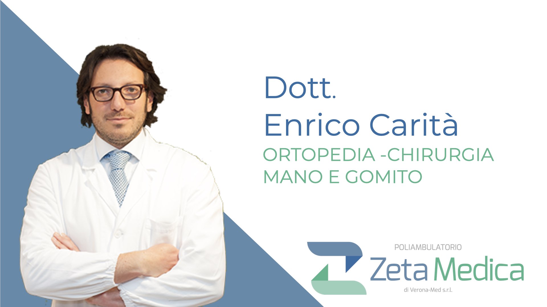 Dott. Enrico Carit Chirurgia Mano e Gommito Zetamedica Verona